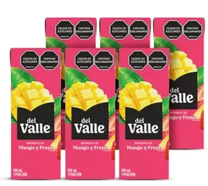 Jugo del valle mango fresa 188ml