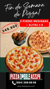 PROMO 2X1 MEDIANAS + Alitas x6