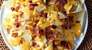 Nachos cheese & bacon