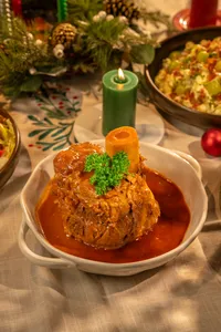 Ossobuco entero al tuco