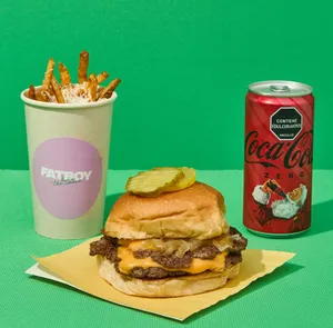 Combo Hamburguesa FatBoy Doble Sweet Cheeseburger