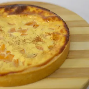 Kuchen alemán de durazno
