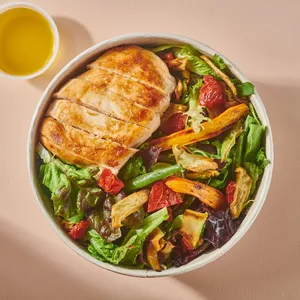 Ensalada Vegetales Asados y Pollo