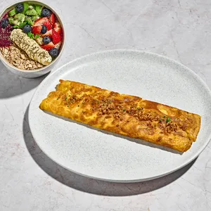 Bowl de acai + omelette