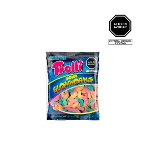 Gomas Trolli Sour Glow Worms 100 gr