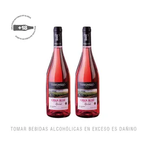 Pack (2 Vino Tabernero Semi Seco Rose x 750 Ml)