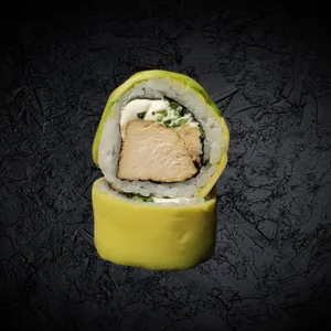 Teri roll - (pollo teriyaki, queso crema, cebollín)