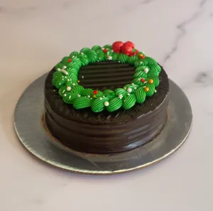 Torta chocolate Navideña