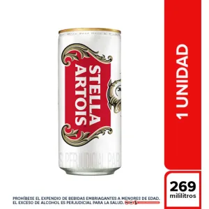 Cerveza STELLA ARTOIS lata (269-ml)