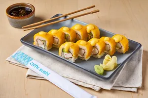 Sushi Mr. Mango - Mango, Cangrejo, Queso Crema y Aguacate