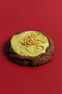 Cookie de Chocolate con crema de Pistacho