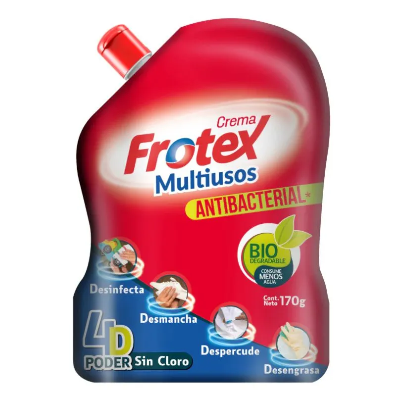 Crema multiusos frotex antibacterial x 170 grs doypack Crema multiusos frotex antibacterial x 170 grs doypack