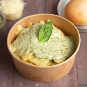 Ravioli de champiñones y Ricotta