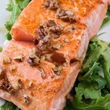 Salmón pecan