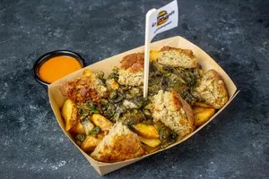 Papas Rústicas Vegetarianas