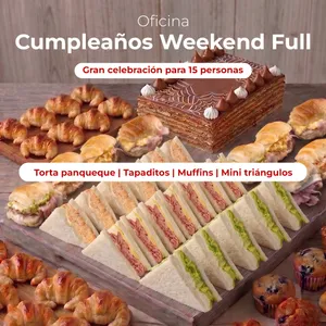 Pack Cumpleaños Weekend Full