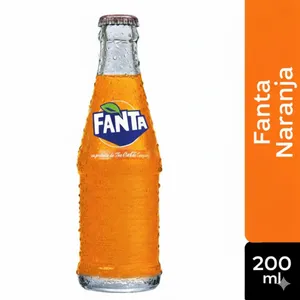#Notengoenvase Fanta Naranja 200 ML. Retornable