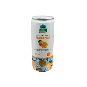 Agua Sofruco Sparkling Water naranja con gas 310 mL