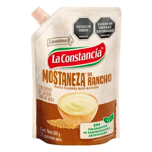 MOSTANEZA LA CONSTANCIA DEL RANCHO X 380 GRS DOYPACK