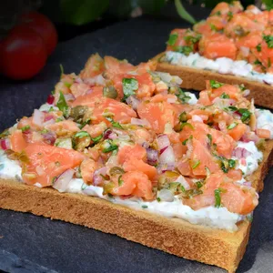 Tártaro Salmón Lachs