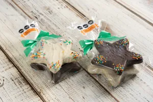 Estrellas de galleta de miel