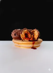 Bombon vegano salted caramel