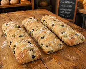 Ciabatton de aceitunas