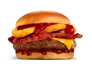 Hamburguesa La Onion Bacon Simple