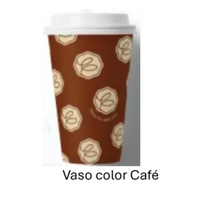Vaso color café