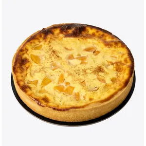 Kuchen alemán de durazno