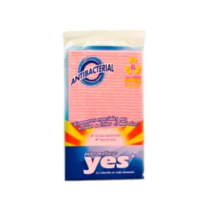 Paño Yes Rosado X 6 Und
