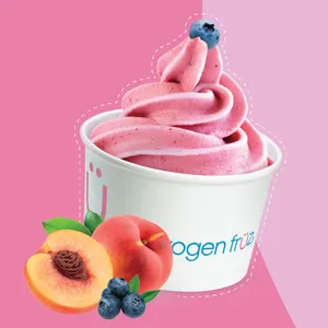HELADO DEL MES DURAZNO + ARÁNDANO