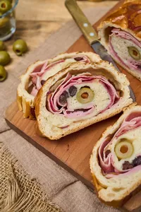 Pan de Jamón grande. Programado