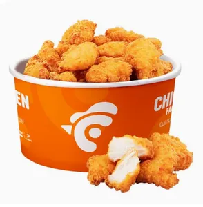 Chicken PopCorn + Salsa