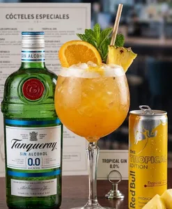 TROPICAL GIN SIN ALCOHOL