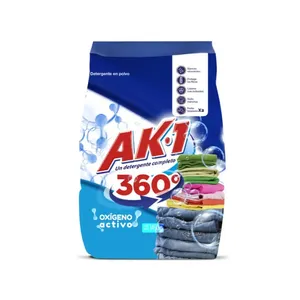 Detergente en polvo AK-1 360º oxigeno activo 1450 grs