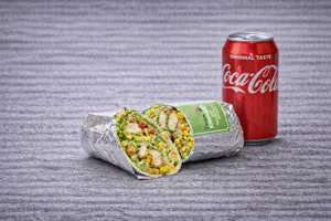 Wrap pollo frito + bebida