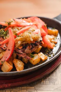 Pulpo a la parrilla