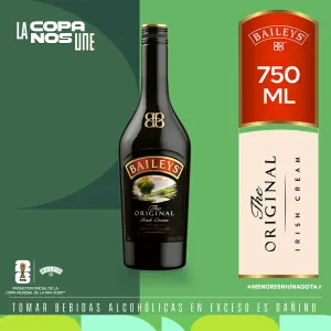 Licor de crema Baileys Botella 750ml