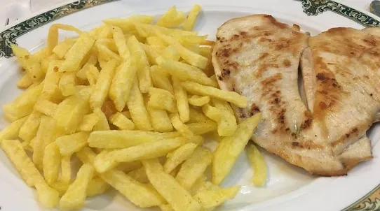 Pollo a la plancha