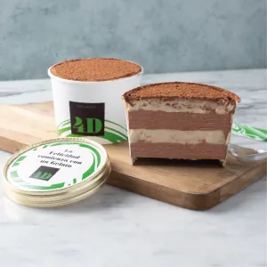 Gelato de cuchara de Tiramisú