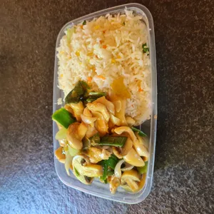 colacion de pollo con champiñon