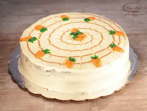 Torta zanahoria mediana