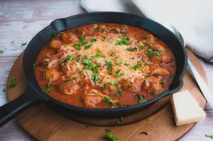 Albondigas con salsa 1/2 kilo