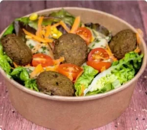 Ensalada con Falafel