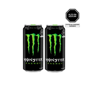 Pack (2 Energizante Monster Energy x 473 Ml)