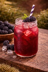 Jugo de Mora en agua