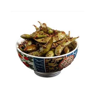 Spicy Garlic Edamame