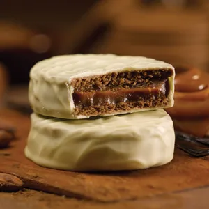 Alfajor Cachafaz Dulce de Leche con Chocolate Blanco