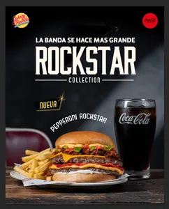 Pepperoni Rockstar + Fries